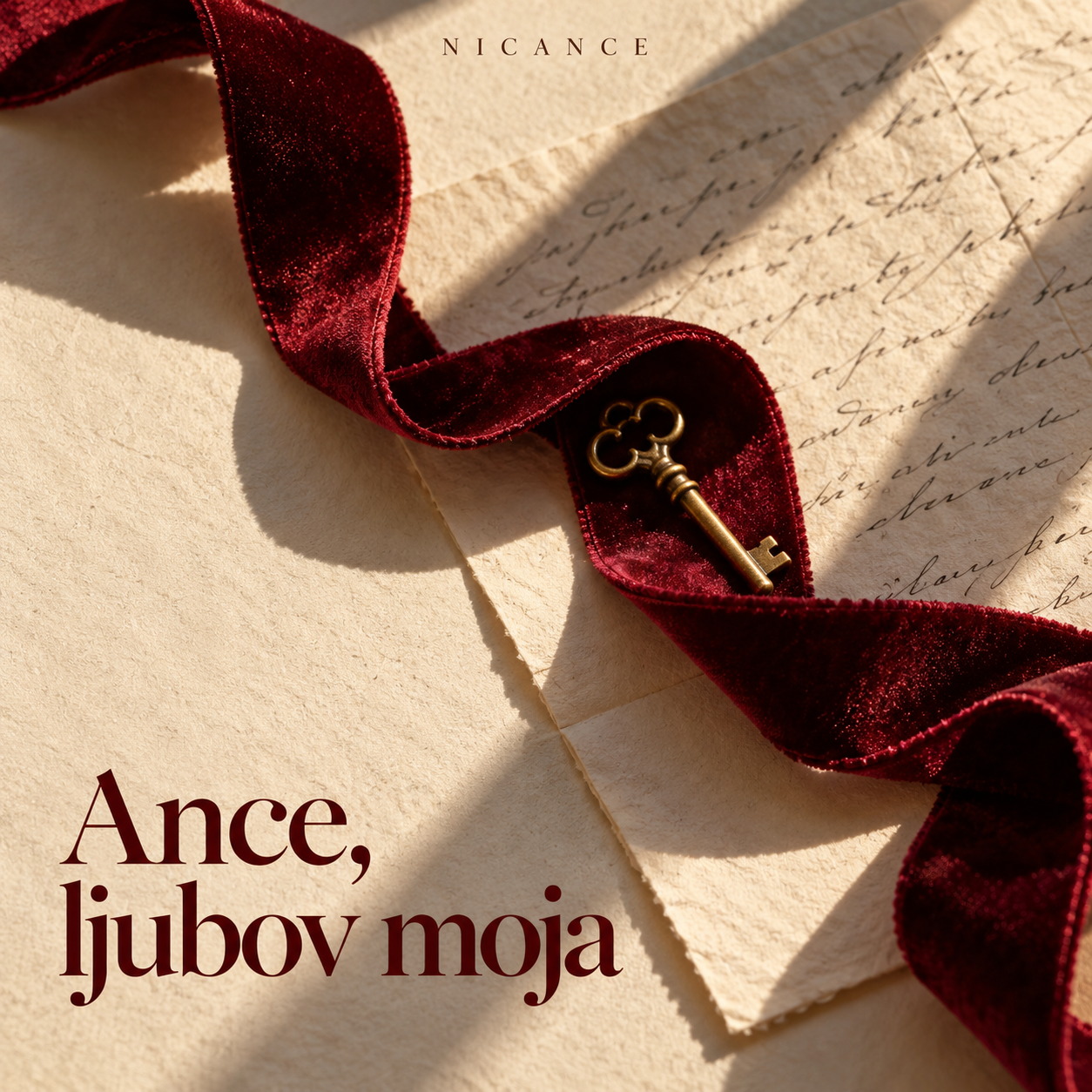 Ance, ljubov moja — NICANCE cover